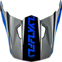 Kinetic Crest Helmet Visor Grey/Black/Blue Md/Lg
