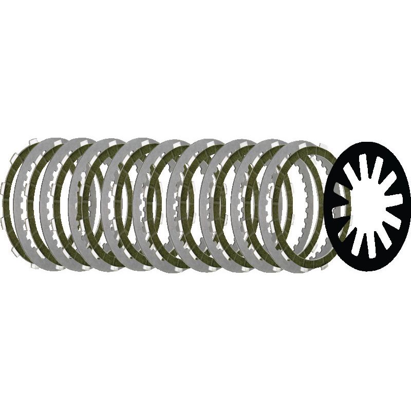 Twin Power 98-17 Big Twin Exc CVO S.E. and M8 Clutch Kit Extra Plate W/ Heavy Spring