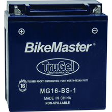 BikeMaster TruGel Battery MG16-BS-1