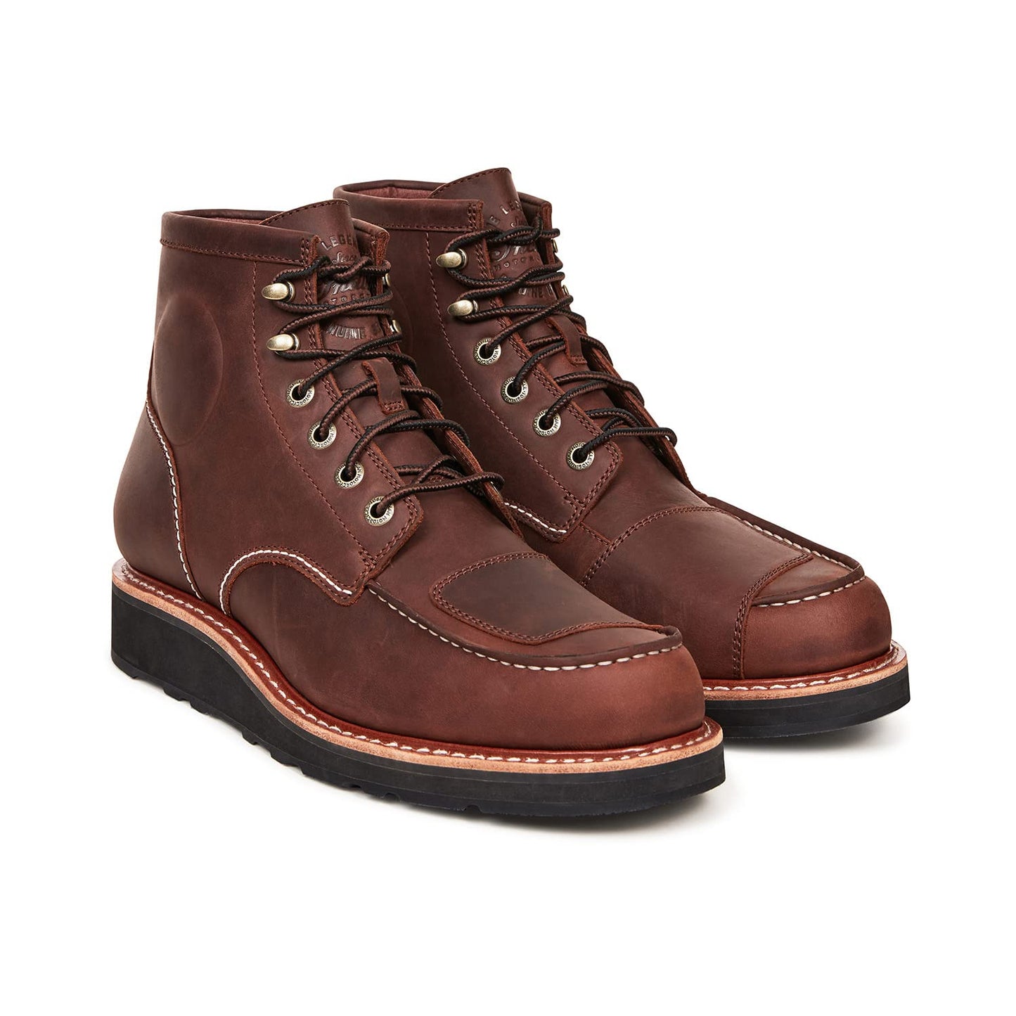 Indian Motorcycle Men's Moc Toe Boot, Brown - 286170013