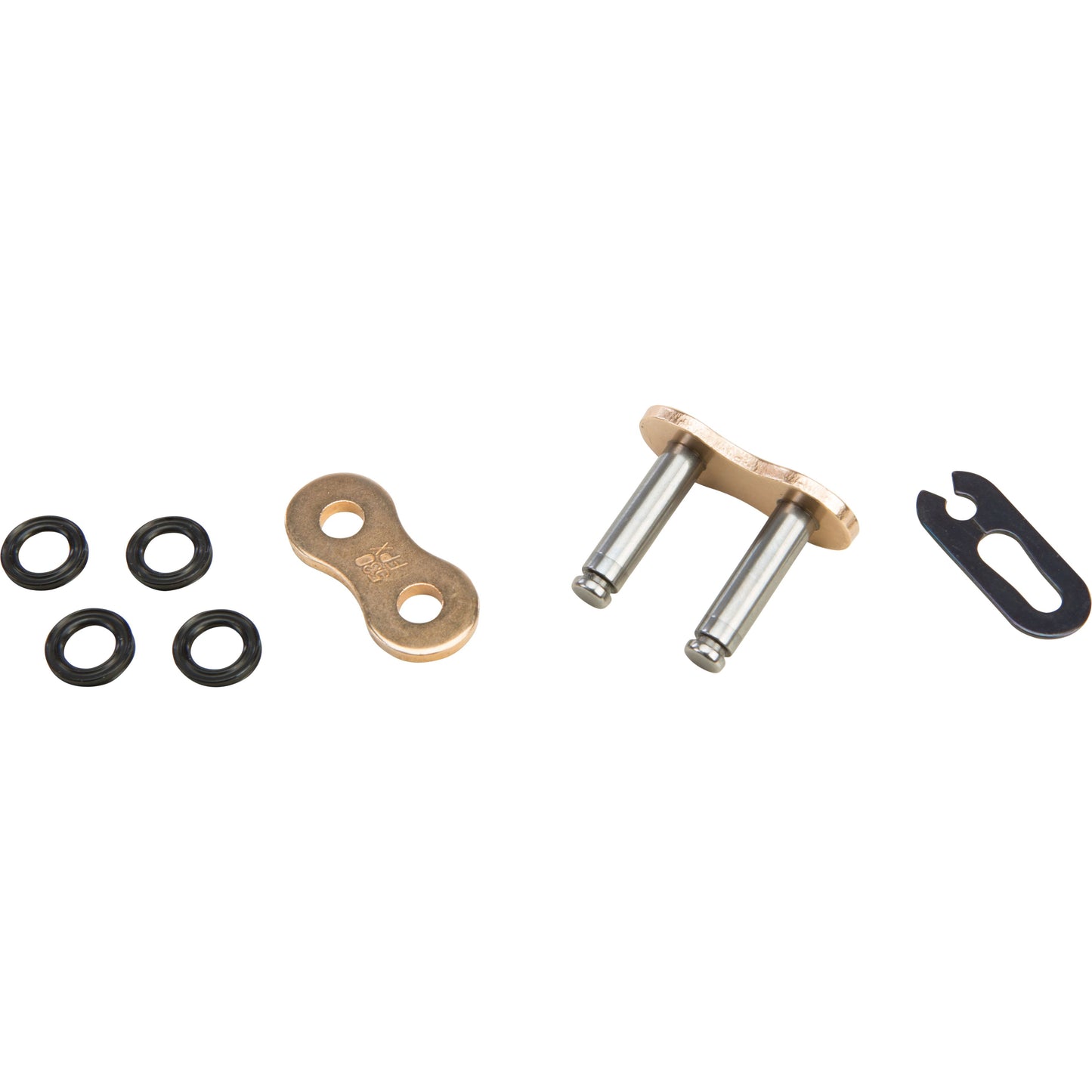 X Ring Clip Master Link 530 Gold