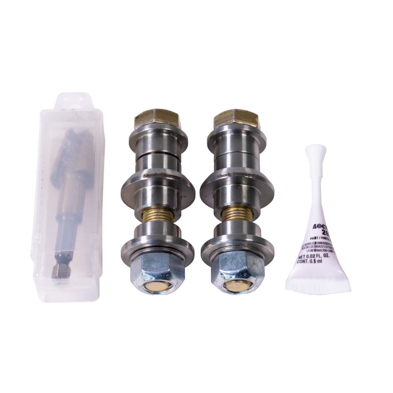 Complete Shock Therapy X3 TLS kit for Shock Therapy or other aftermarket radius rods using 3/4 rod end