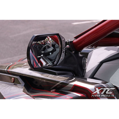 Side Mirrors W/2.00 Clamp Roll Cage Bar Clamp 2.00