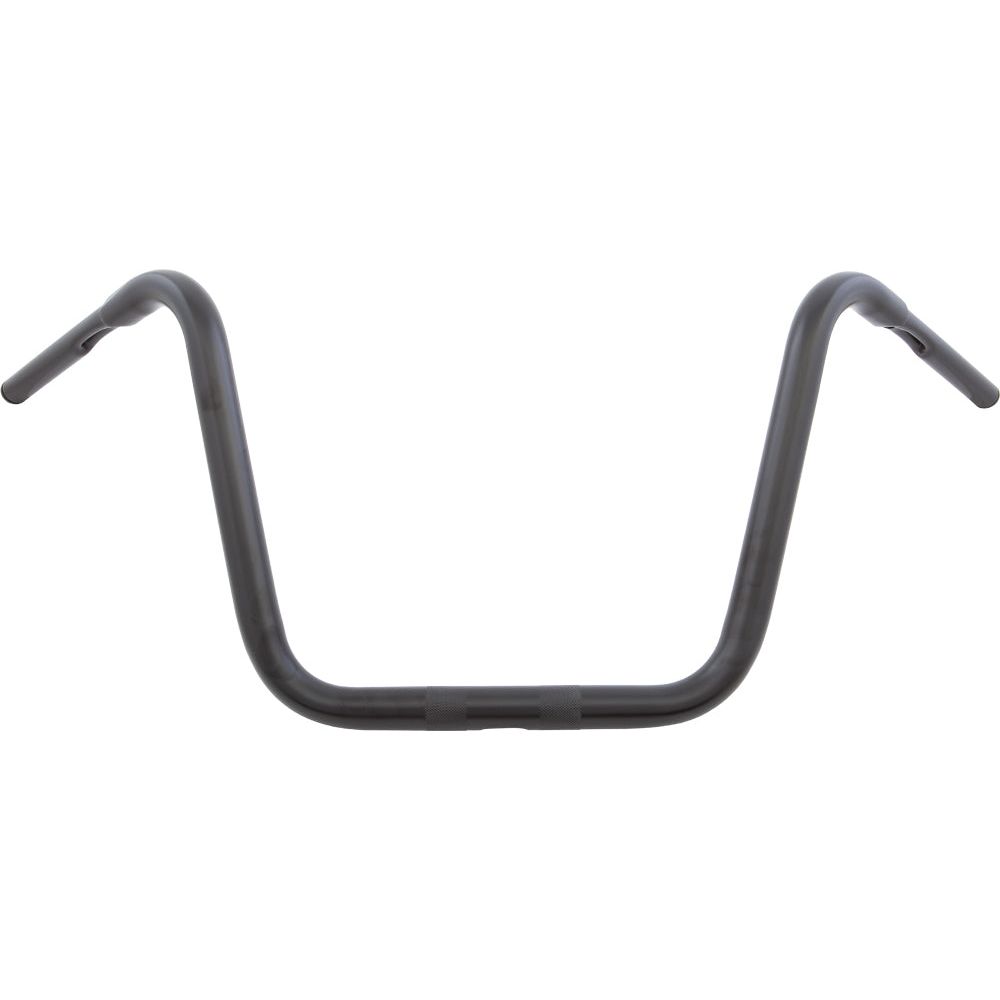 1.25" Ape Hanger Black 14" 1.25" Thru Clamp  Cable