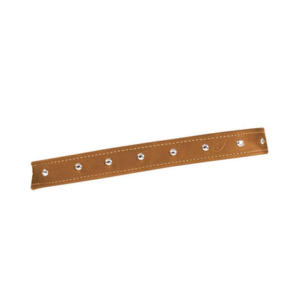Indian Motorcycle Genuine Leather Trim for Floorboards, Pair, Desert Tan with Studs, for Chief, Super Chief, Chieftain, Challenger, Roadmaster, Springfield, Pursuit Models and More - 2880007-06