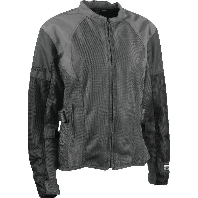 Speed and Strength Radar Love Mesh Jacket Grey/Black Womens - Medium