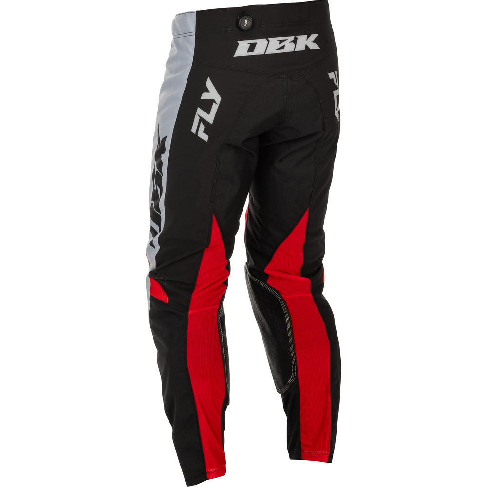 Kinetic Dbk Pants Grey/Black/Red Sz 36