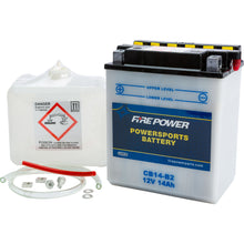 Battery W/Acid Cb14 B2 12v Heavy Duty
