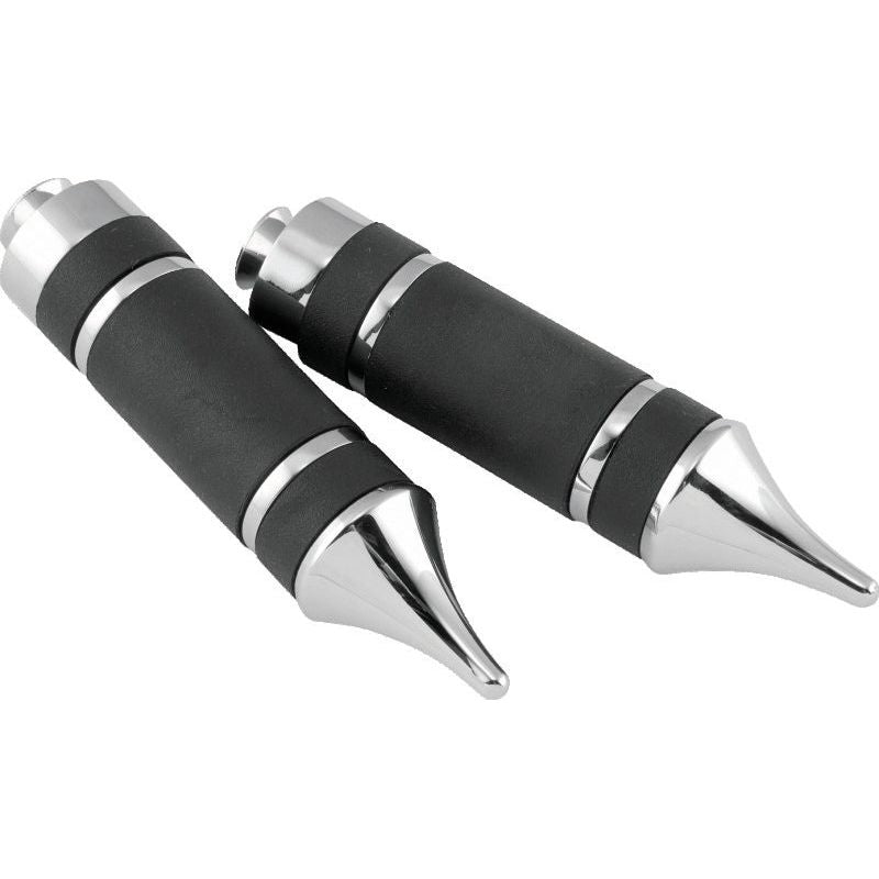 Bikers Choice Chrome Gladiator Replacement Toe Pegs Pr