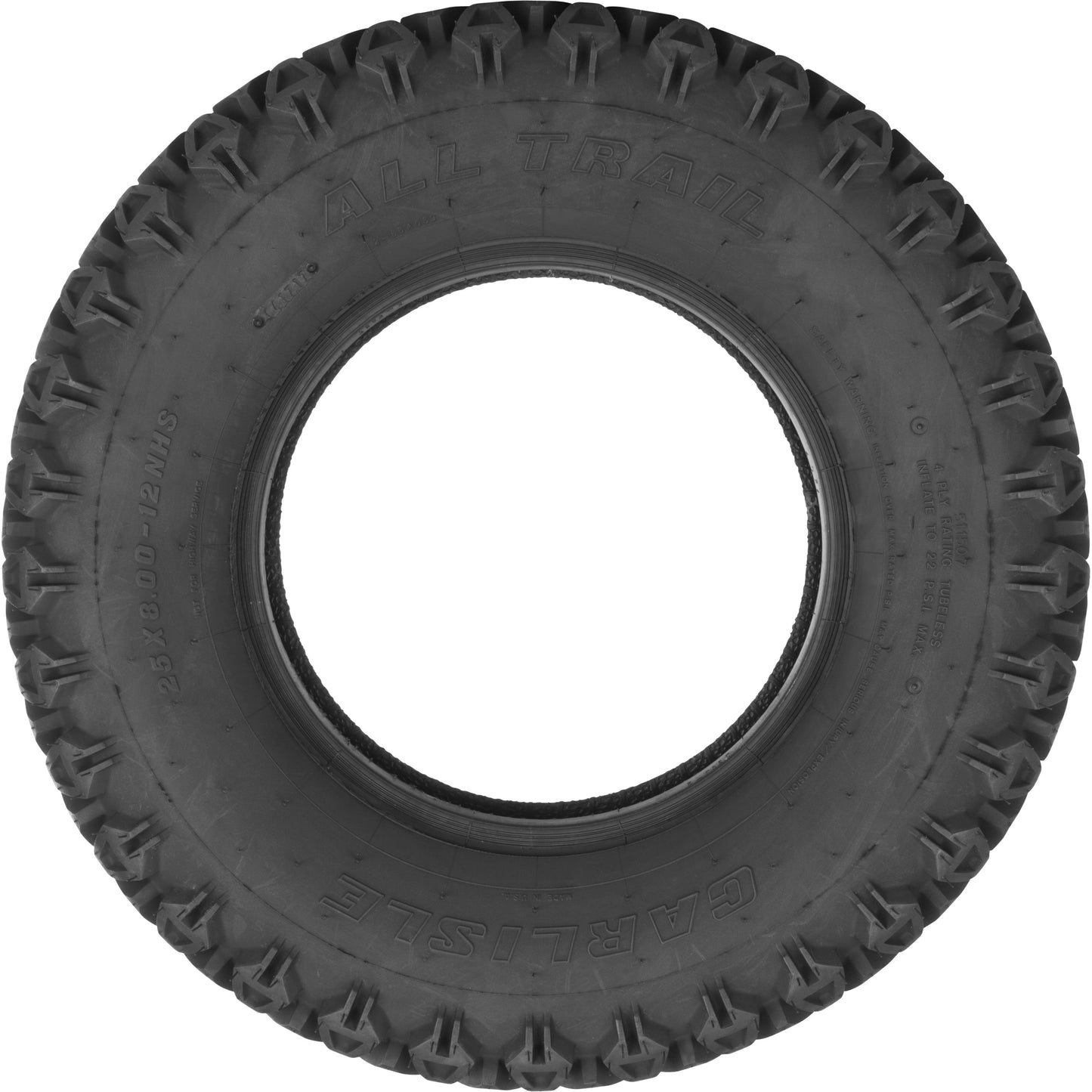 Tire All Trail 2 25x9 12 4pr Bias