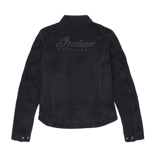 
                      
                        Indian Motorcycle Women's Cleveland Suede Jacket, Black - XL - 283337109
                      
                    