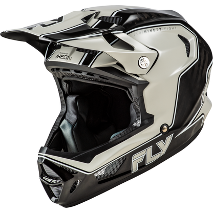 Werx R Flow Carbon Helmet Black Carbon/Grey Xs