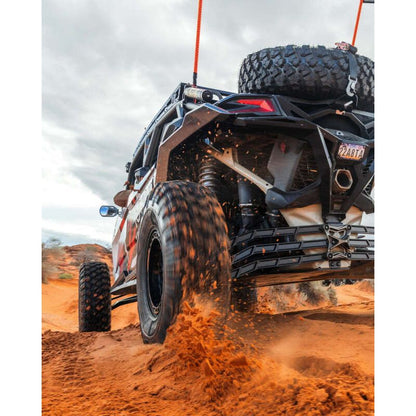 Elektric Offroad 2017+ Can Am Maverick X3 Volt Billet Radius Rods Anodized Black RS 72In Model Only