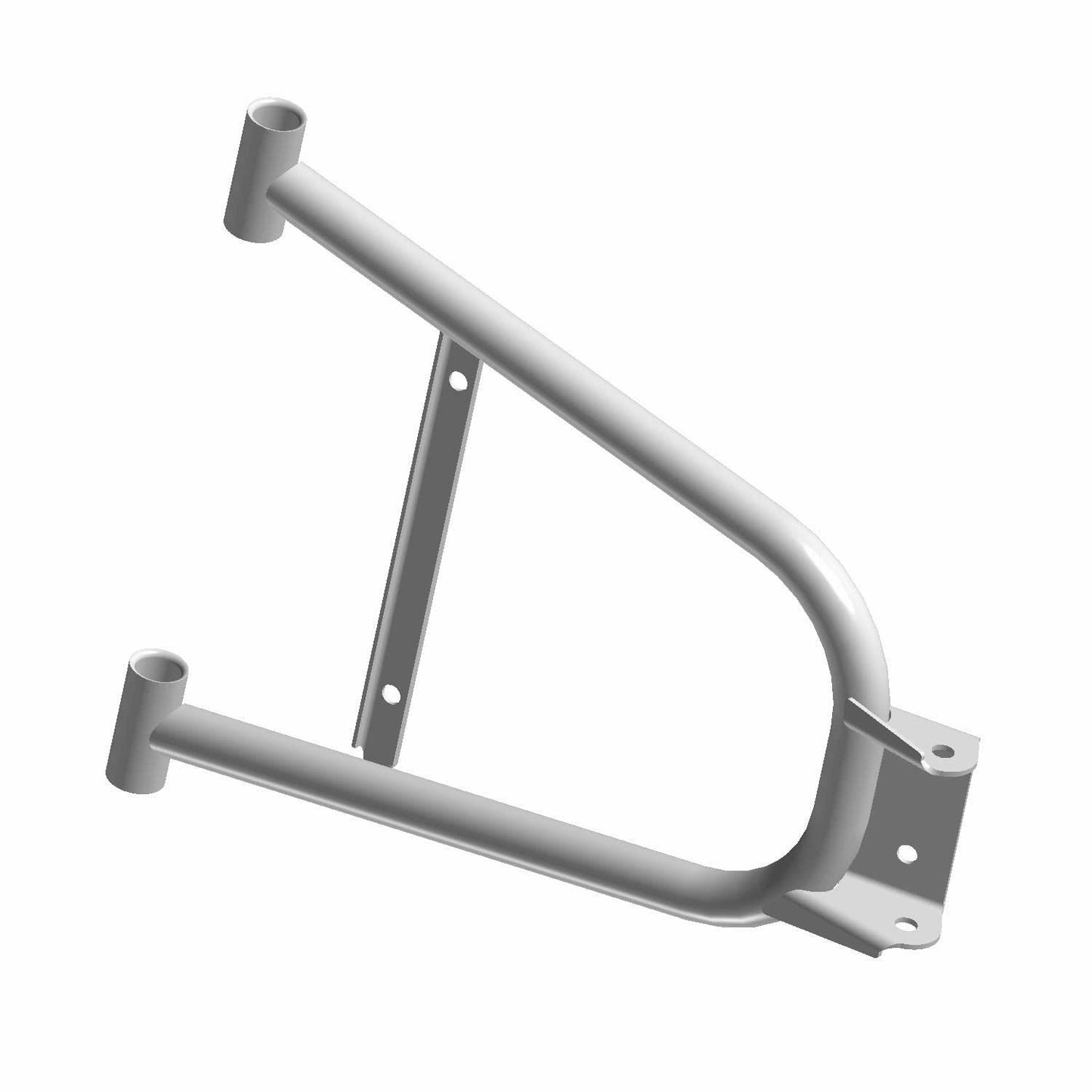 Polaris Ranger Control Arm Weld, Rear, Upper, Right, Orange Burst, Genuine OEM Part 1018466-647, Qty 1