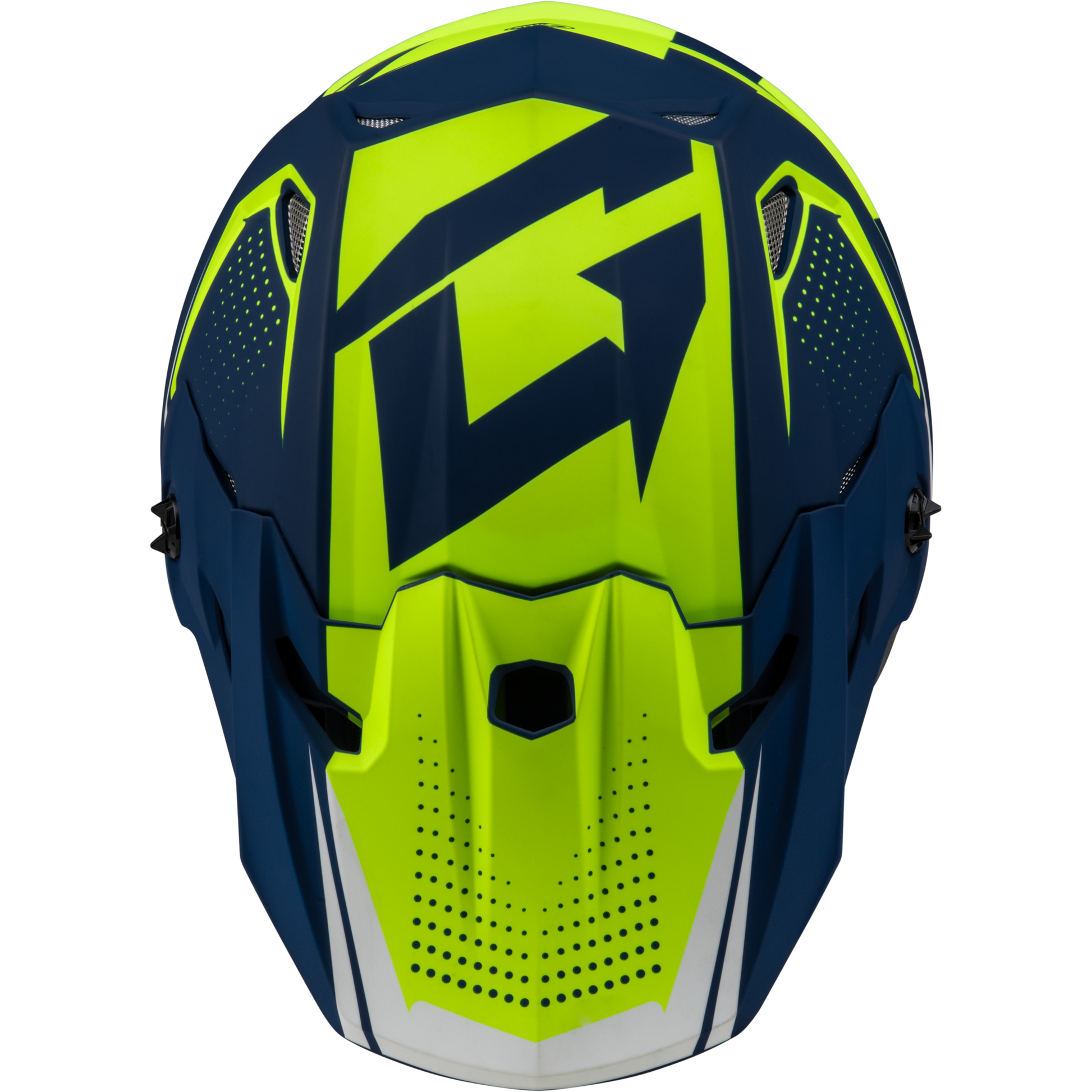 Mx 96 502 Helmet Matte Blue/Green  Md