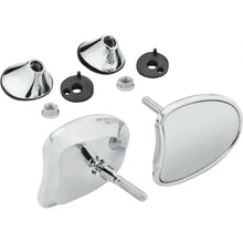 Tapered Fairing Mirrors Chrome