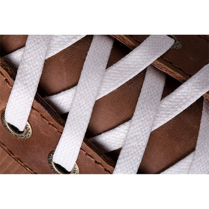 Indian Motorcycle Men's Leather Boyd Sneaker, Brown - 13