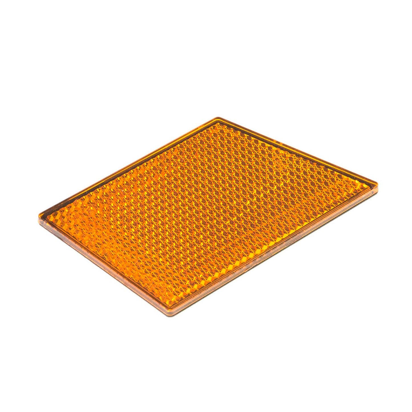 Polaris GEM Rhombus Reflector, Left, Amber, Genuine OEM Part 5451345, Qty 1