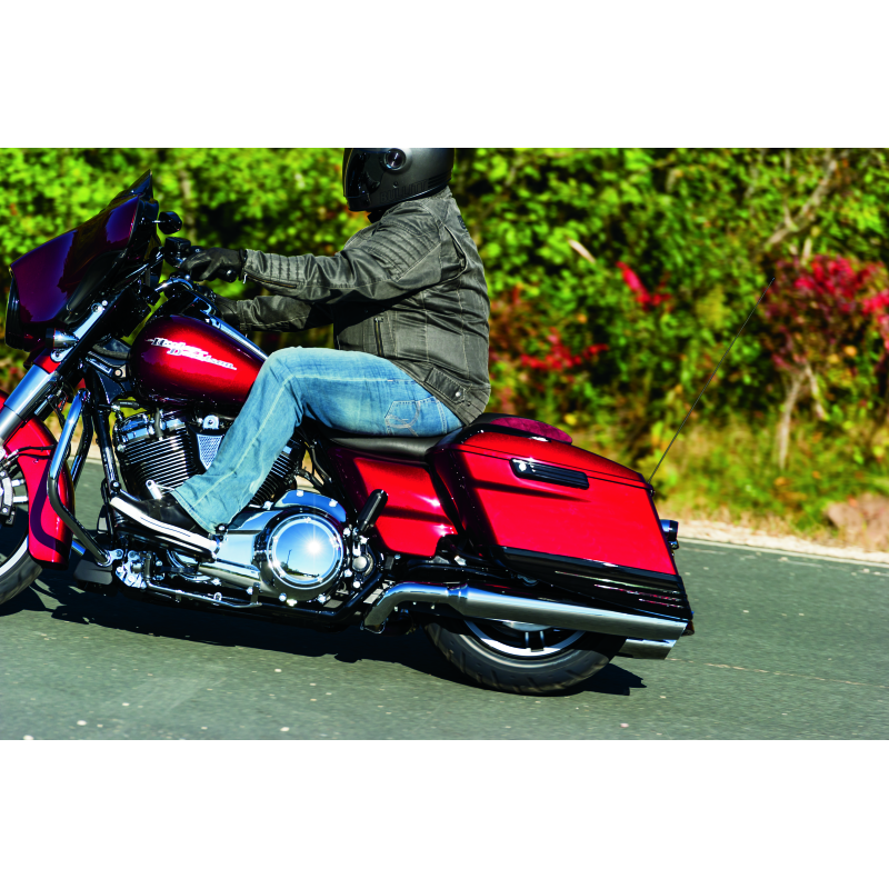 Kuryakyn Tri-Line Saddlebag Hinge Covers Gloss Black