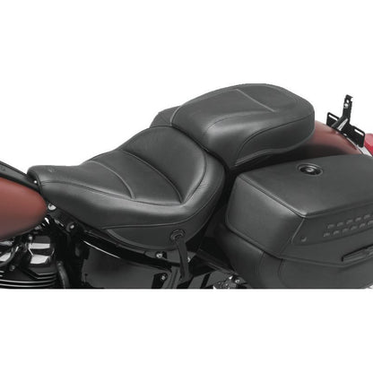 Mustang 18-21 Harley Heritage Classic & Deluxe Standard Touring Passenger Seat - Black