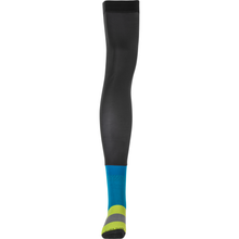 Knee Brace Socks Hi Vis/Black/Blue Sm/Md