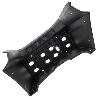 Polaris ATV Utility Footwell, Right, Gloss Black, Genuine OEM Part 0453713-070, Qty 1