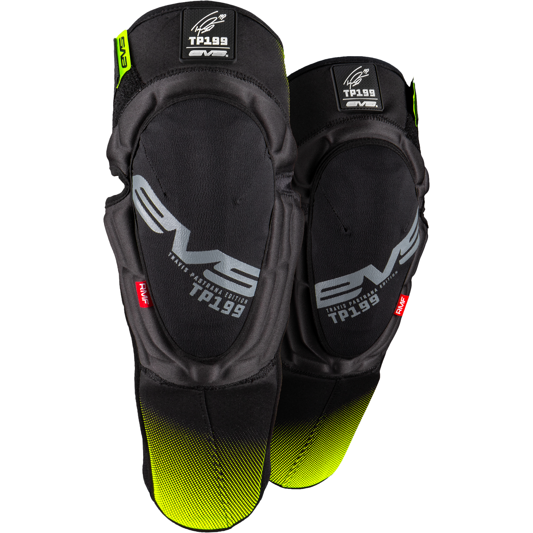 Tp199 Knee/Shin Guard Black/Hi Vis Lg/Xl