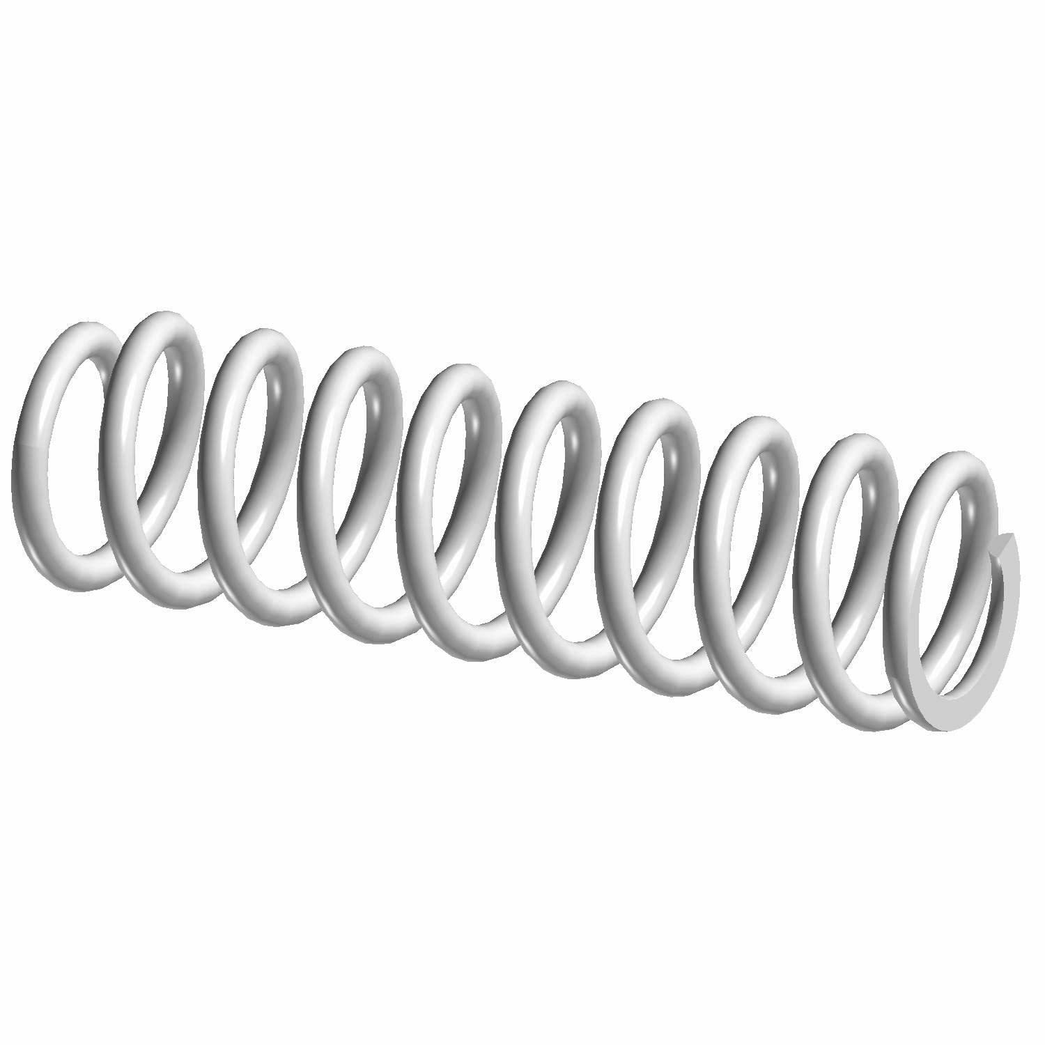 Polaris Ranger Spring, 15.65 Flange, Matte Black, Genuine OEM Part 7044913-458, Qty 1