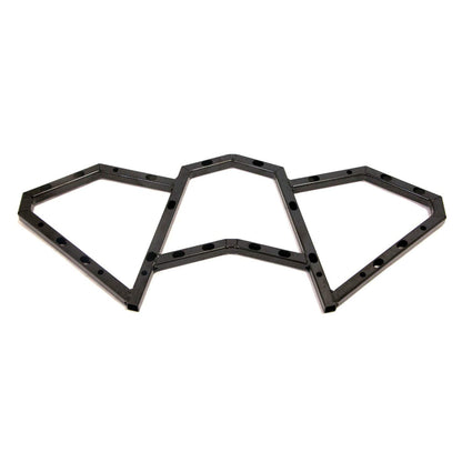 Polaris ATV Rack Weld, Rear, Black, Genuine OEM Part 1018901-329, Qty 1
