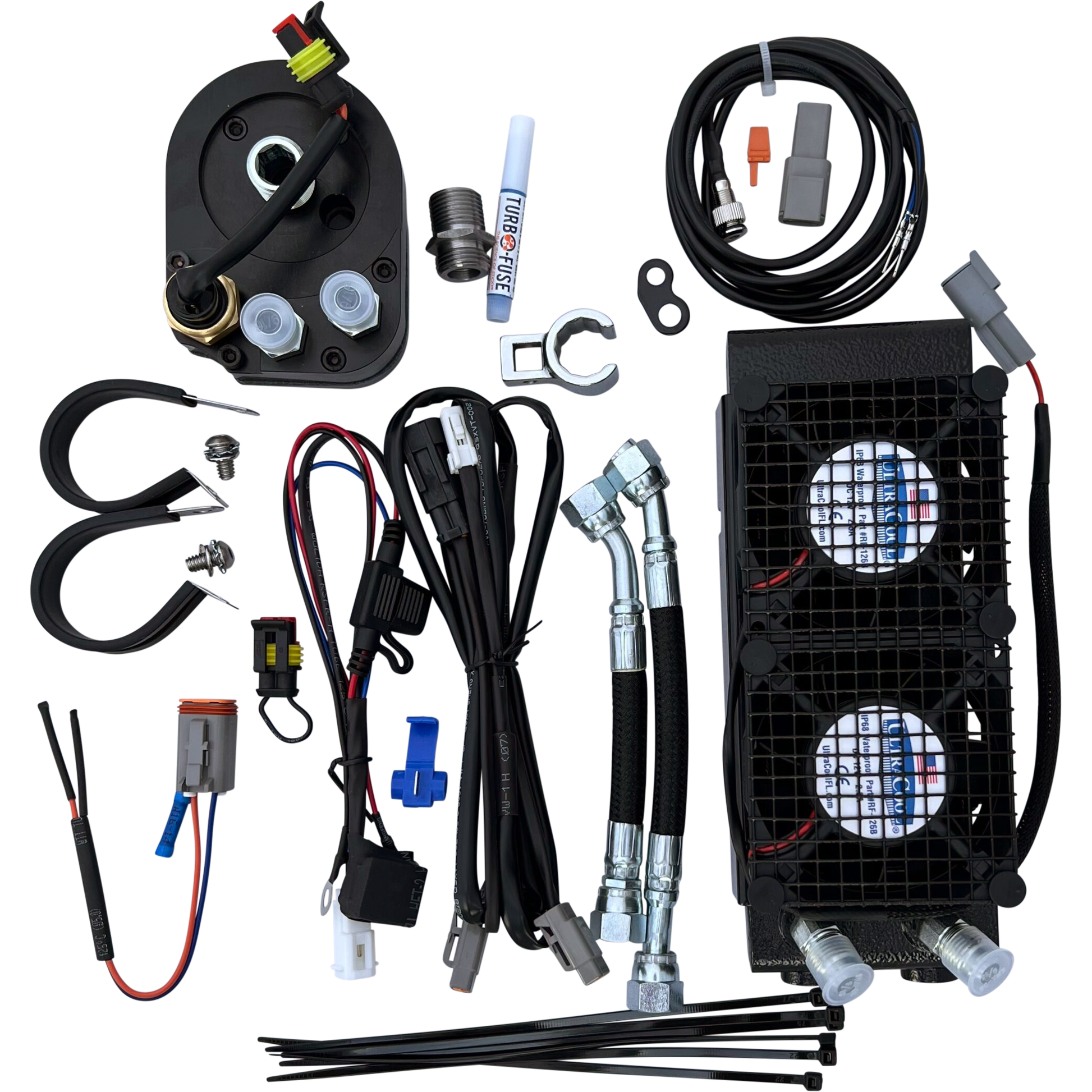 Side Mount Naked Oil Cooler