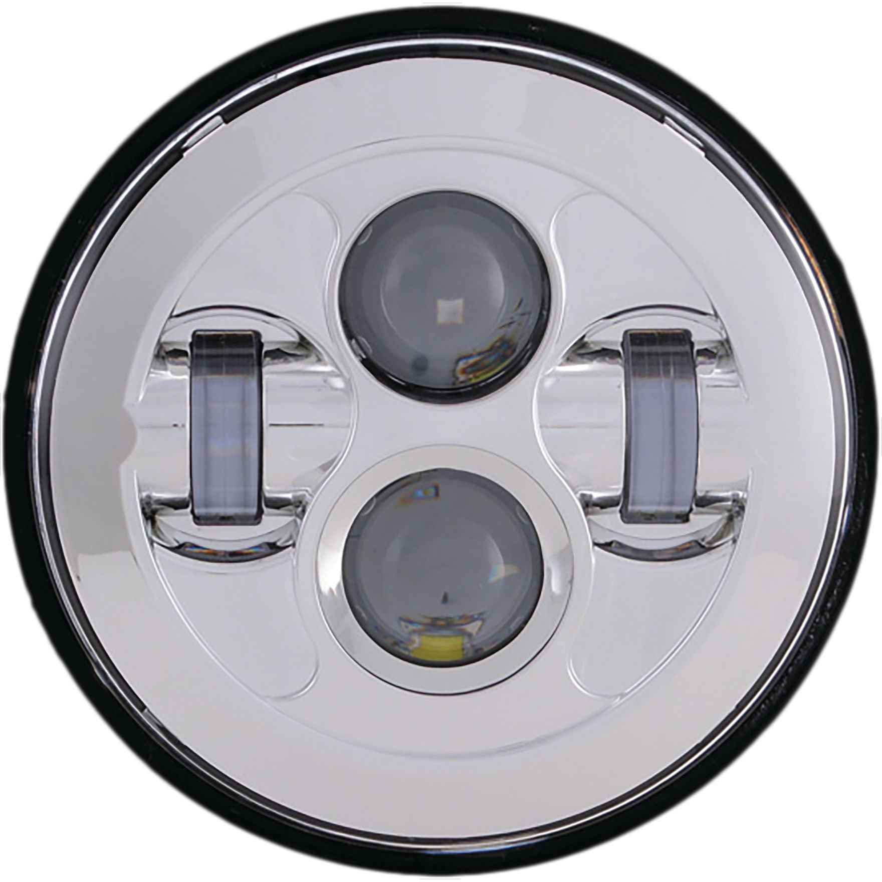 High Definition 7" Led Headlight Chrome