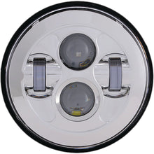 High Definition 7" Led Headlight Chrome