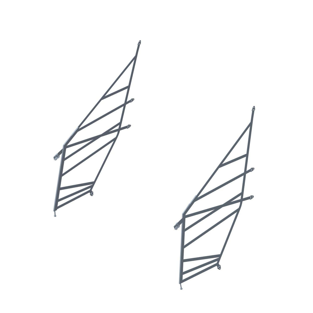 Polaris Ranger Front Door Nets, Genuine OEM Part 2689580, Qty 1