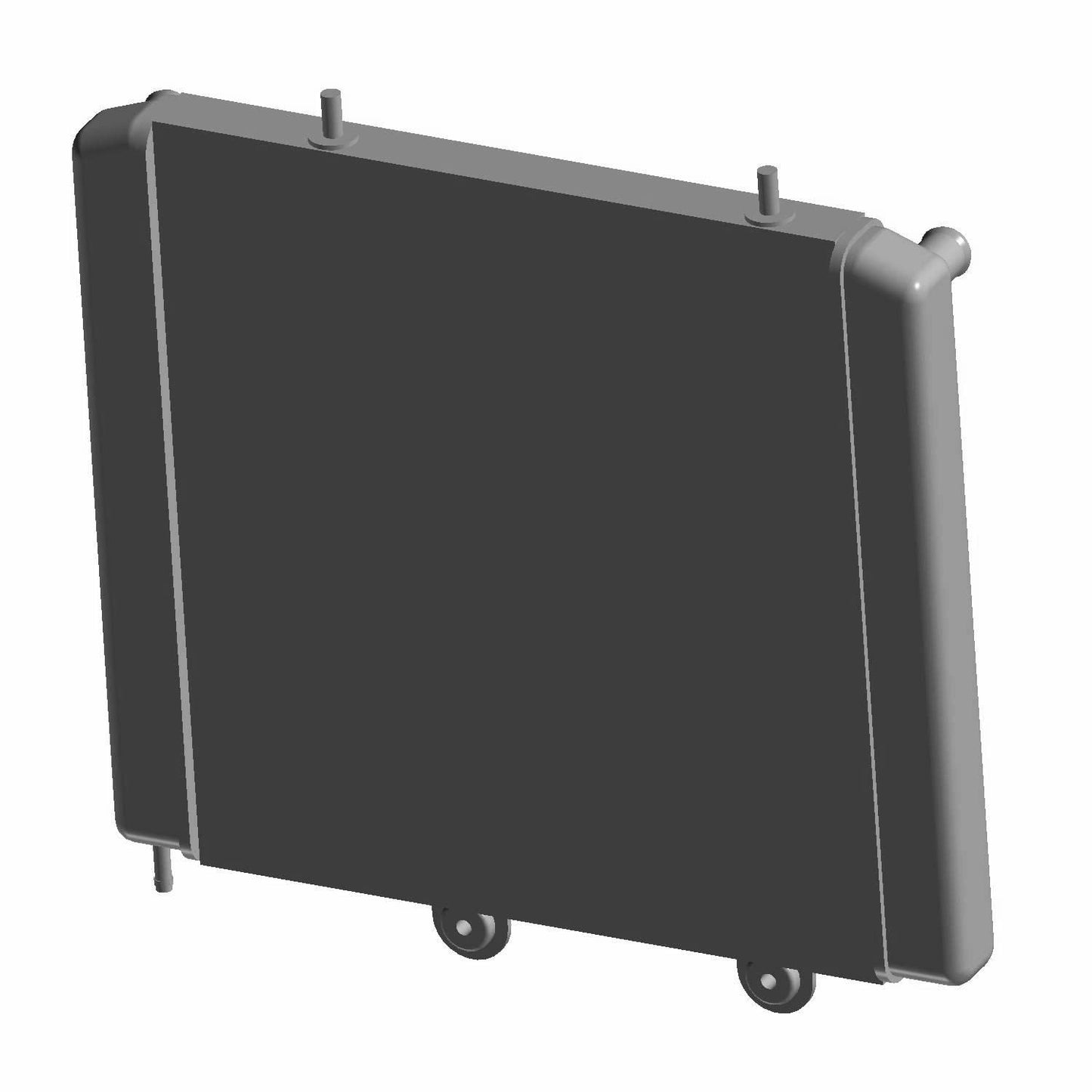 Polaris ATV Radiator Assembly, Core, Genuine OEM Part 1241012, Qty 1