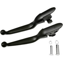 Smooth Lever Set Black Softail 18 23