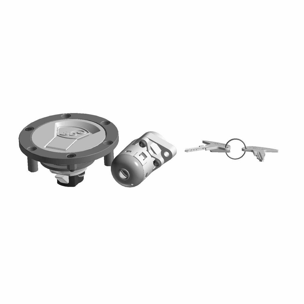 Indian Motorcycle Fuel and Ignition Switch Assembly for Specific Scout and Scout Sixty Models and More, OEM Motorcycle Parts, includes Fuel Lock, Ignition Switch and Key, Cruiser Black - 4014434-266