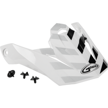 Visor W/Screws Fame Mx 86 White/Silver/Grey