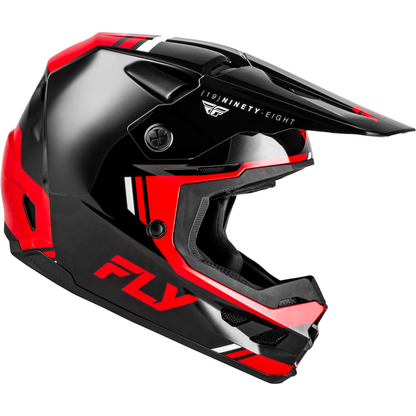 Kinetic Verdict Helmet Black/Red/White Sm