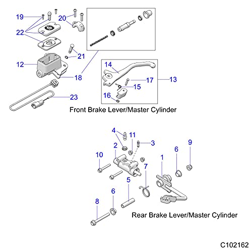 Polaris ATV Lever, K-SVC, Park Latch Assembly, [Incl. 14-17], Genuine OEM Part 2208179, Qty 1