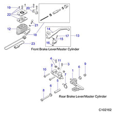 Polaris ATV Lever, K-SVC, Park Latch Assembly, [Incl. 14-17], Genuine OEM Part 2208179, Qty 1
