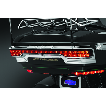 Kuryakyn Tri-Line Accent For Rear Tour-Pak Light Chrome
