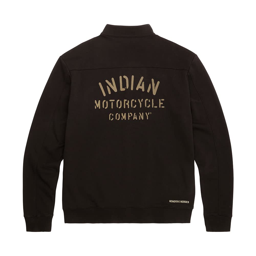 
                      
                        Indian Motorcycle Men's Camo Lined Quarter Zip, Black - XL - 286297209
                      
                    