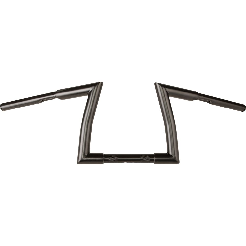 H Bar Z Bar 1 1/4" Cable 9" Rise Satin Blk