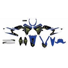 Cmplt Kit Monster Energy Slash White Bg