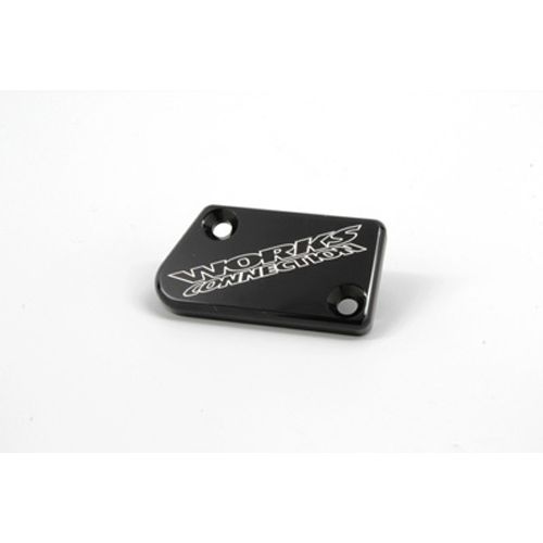 Billet Front Brake Cover Blk Yam