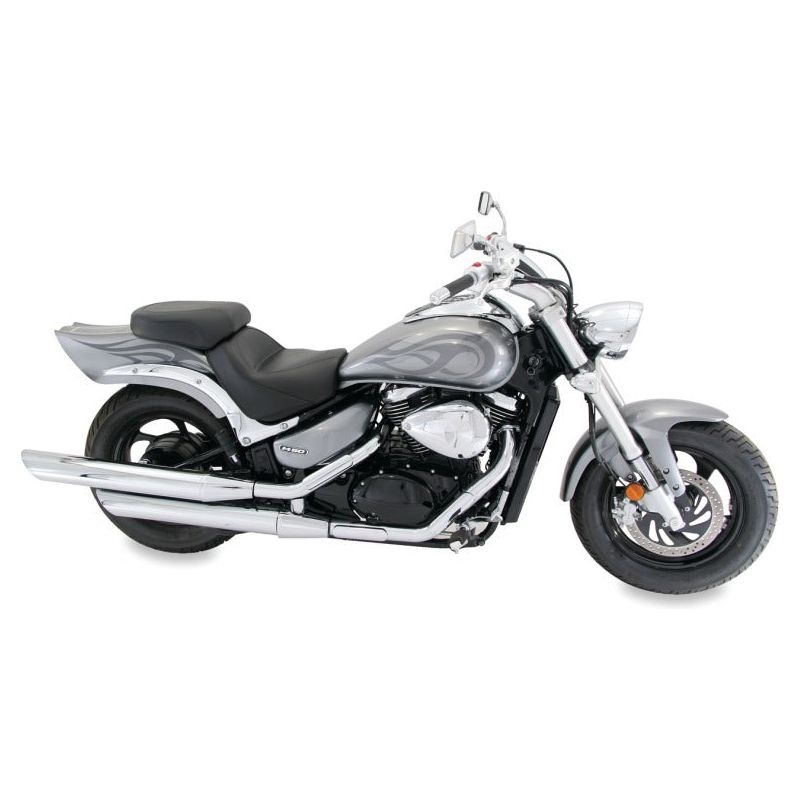 Mustang 05-11 Suzuki Boulevard M50 Standard Touring 2PC Seat - Black