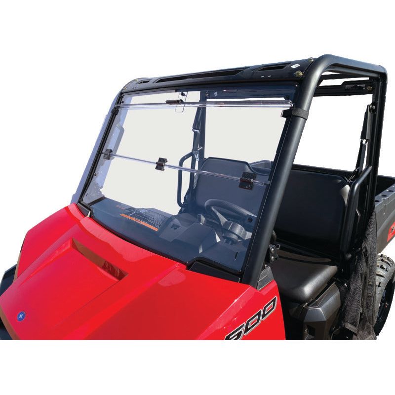 QuadBoss 17-21 Polaris Ranger 500 Windbreak Folding Windshield