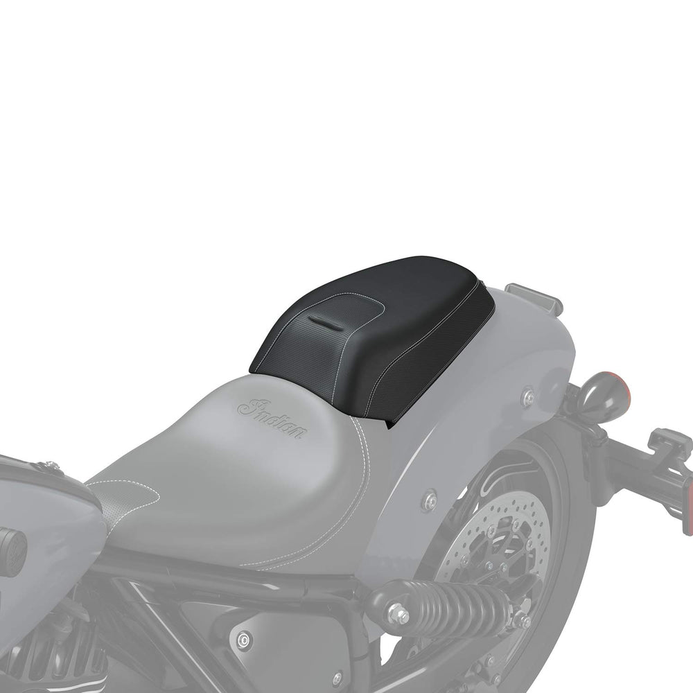 Indian Motorcycle Pillion Passenger Seat, Black Vinyl  - 2884644-VBA
