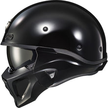 Covert X Open Face Helmet Gloss Black 2x