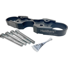 Handlebar Risers Black Suz